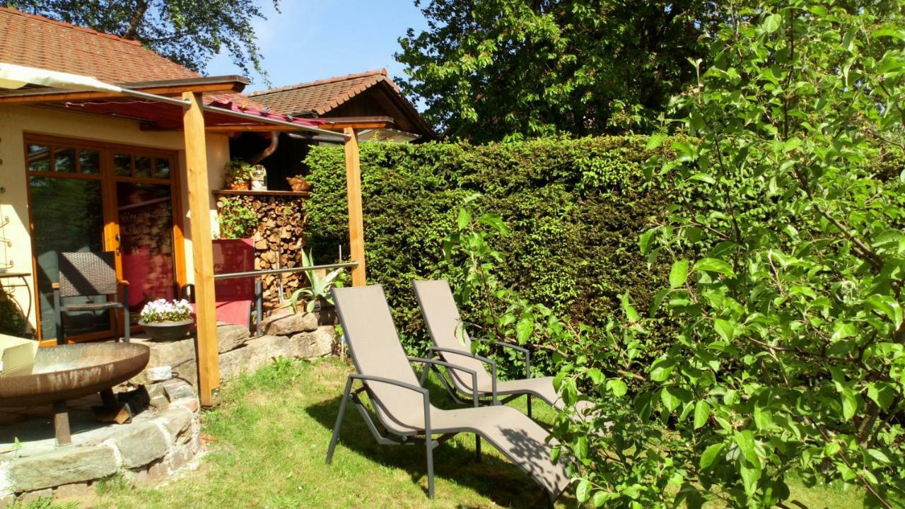 Apartment Mit Gartenblick Eckersdorf 外观 照片